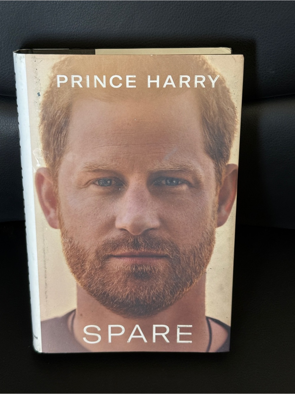 Spare Hardcover Memoir - Beige and Brown Cover